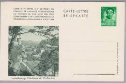 Luxemburg Bild-Kartenbrief 1938 1.25Fr. Mi#K2 **ungebraucht Bild Luxembourg - Ganzsachen