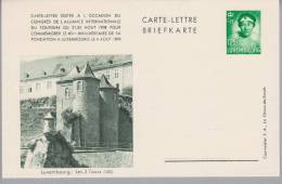 Luxemburg Bild-Kartenbrief 1938 1.25Fr. Mi#K2 **ungebraucht Bild Luxembourg - Postwaardestukken