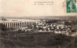 78 Le Pecq Inondations De 1910 Vue Generale - Le Pecq