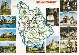 DEPARTEMENT DE LA VIENNE - 86 - Cartes Stéréoscopiques