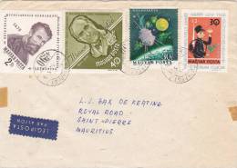 Lettre HONGIE 1964, BUDAPEST - MAURITIUS /3036 - Poststempel (Marcophilie)