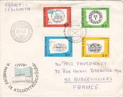 Lettre HONGIE 1972, BUDAPEST - FRANCE /3039 - Marcophilie