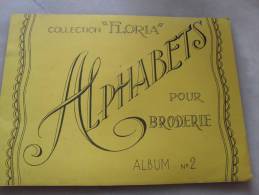 Alphabets Pour Broderie  Collection  Floria - Other & Unclassified