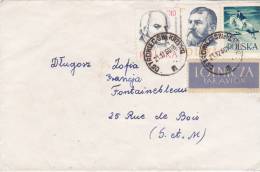 Lettre POLSKA 1960,  OSTROWIEC - FRANCE.  /3048 - Cartas & Documentos
