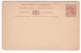 BARBADOS -Post Card, Carte Postale. UPU - Barbados (1966-...)