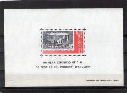 ANDORRE FRANCAISE 1982 ** - Blocs-feuillets