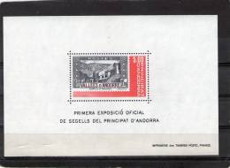 ANDORRE FRANCAISE 1982 ** - Blocs-feuillets