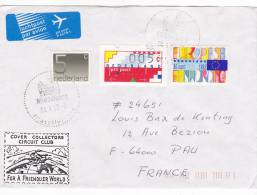 LETTRE COVER PAYS BAS 1993, MIDDELBURG  Pour La FRANCE /3057 - Lettres & Documents