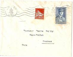 LBL 14 - ALGERIE LETTRE ALGER / CASTRES 6/7/1942 - Lettres & Documents