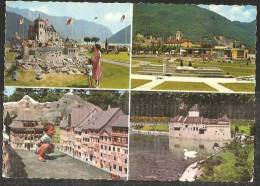 SWISSMINIATUR Melide Aéroport Zürich Valère Sion Stein A. Rhein Chillon 1962 - Melide