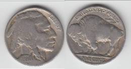 **** USA  - ETATS-UNIS  - 5 CENTS - FIVE CENTS 1930 BUFFALO - INDIAN HEAD **** EN ACHAT IMMEDIAT !!! - 1913-1938: Buffalo