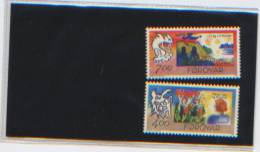 Série 2 Timbres Mythologie, Foroyar, Iles Féroé, Faroe Islands, 1995, Liv, Livtrasir, Vidar, Vali, Baldur, ÉTAT NEUF - Mythology