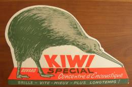 BUVARD KIWI Spécial Concentré D'encaustique Cirage - Oiseau - Animali