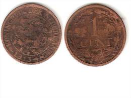 Netherlands 1 Cent 1913  Km 152   Vf - 1 Cent
