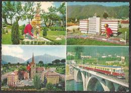 SWISSMINIATUR Melide Telldenkmal Altdorf Lagerhaus Franz Carl Weber Zürich Biel TEE Zug Bahn 1966 - Melide