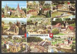 SWISSMINIATUR Melide Romainmôtier Hagenwil Grossmünster Lausanne Bern Luzern....1989 - Melide