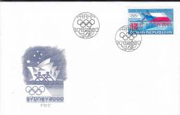 Czech Republic 2000 - Olympic Games In Sydney, FDC - FDC