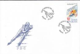 Year 2010 -  Winter Olympic Games In Vancouver, Gold Medal In Speed Skating, - FDC