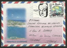 NOUVELLE-CALEDONIE : N° 674  - JOURNAL : LE MONDE - Sur Lettre - Lettres & Documents