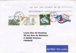 Lettre  Cover CANADA 2001, St ANDRE Pour FRANCE /3069 - Storia Postale