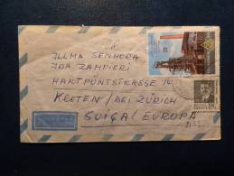 A2139   LETTRE  POUR LA SUISSE - Storia Postale