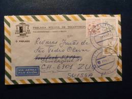 A2141  LETTRE  POUR LA SUISSE 1957 - Storia Postale