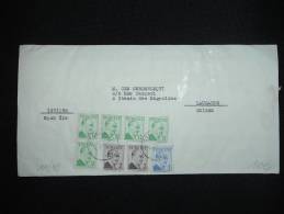 BJ POUR LA SUISSE TP 12 X4 + TP 2 X2 + TP 1 OBL. ISTANBUL - Cartas & Documentos