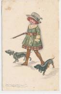 ILLUSTRATION -- MAUZAN  -- Femme à La Chasse - Mauzan, L.A.