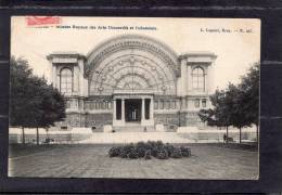 34700   Belgio,  Bruxelles  -  Musees  Royaux  Des  Arts  Decoratifs  Et  Industriels,  VG  1907 - Museos