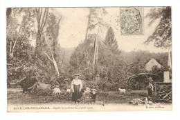 CPA :Belgique : Bouillon - Esplanade : Après Le Cyclone Du 9 Août 1905 : Arbres Abattus, Maison , Animation :peu Commune - Bouillon