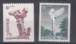 SWEDEN MNH** MICHEL 852/53 EUROPA 1974 - 1974