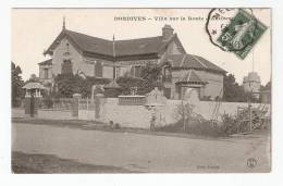 CPA : 45 - Loiret : Dordives : Villa Sur La Route D'Antibes - Dordives