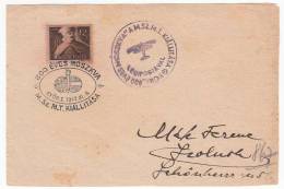 HUNGARY - Gyor - Year 1947, 800 Year Moscow, Air Mail Commemorative Seal - Cartas & Documentos