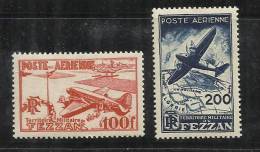 FEZZAN 1948 TERRITORIO MILITARE AEREA AIR MAIL SERIE COMPLETA COMPLETE SET MNH - Nuevos