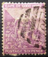 CAP DE BONNE ESPERANCE         N° 16         OBLITERE - Cape Of Good Hope (1853-1904)