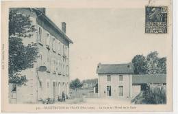 43 // MONTFAUCON DU VELAY   La Gare Et Hotel De La Gare   507 - Montfaucon En Velay