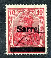 1951 )  SAAR 1920  Mi.#6  Used Spiess Hinter "e" - Used Stamps