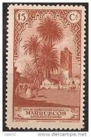 MA109-LA912TRI.Maroc.Maocco.MARRUECOS ESPAÑOL PAISAJES Y MONUMENTOS 1928  (Ed 109**) Sin Charnela LUJO RARO - Islam