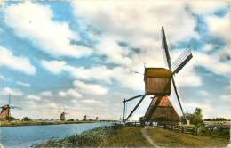 Réf : A -13- 960 : Kinderdijk Hollandse Molen Dutch Windmill Holländische Mühle Moulin à Vent. - Kinderdijk