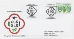 SPAIN. POSTMARK. 50th ANNIV. ELAI ALAI. PORTUGALETE 2012 - Machines à Affranchir (EMA)