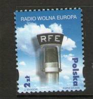 POLOGNE 2002 RDIO "RFE"  YVERT N°3735  NEUF MNH** - Ungebraucht