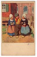 ILLUSTRATORS KARL FEIERTAG CHILDREN B.K.W.I. Nr. 235/3 OLD POSTCARD - Feiertag, Karl