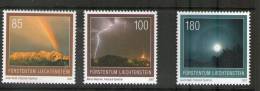 LIECHTENSTEIN 2007 PHENOMENES NATURELS  YVERT N°1405/07  NEUF MNH** - Unused Stamps