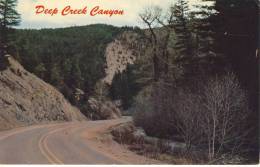 Deep Creek Canyon, Montana - Drive Through The Big Belt Mountain In Helena National Forest - American Roadside