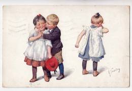 ILLUSTRATORS KARL FEIERTAG CHILDREN B.K.W.I. Nr. 976/3 OLD POSTCARD - Feiertag, Karl