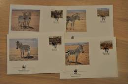 173 ++ WWF FDC NAMIBIA ZEBRA - Namibia (1990- ...)