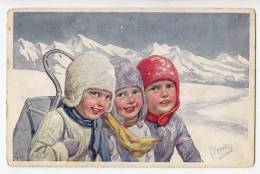 ILLUSTRATORS KARL FEIERTAG CHILDREN OLD POSTCARD - Feiertag, Karl