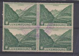 Yvert 275 En Bloc De 4 - Used Stamps