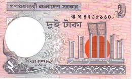 BANGLADESH   2 Taka  Emission De 2007   ***** BILLET  NEUF ***** - Bangladesch