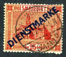 2149 )  SAAR 1922  Mi.#6  PF/ XXIV  Used - Dienstzegels